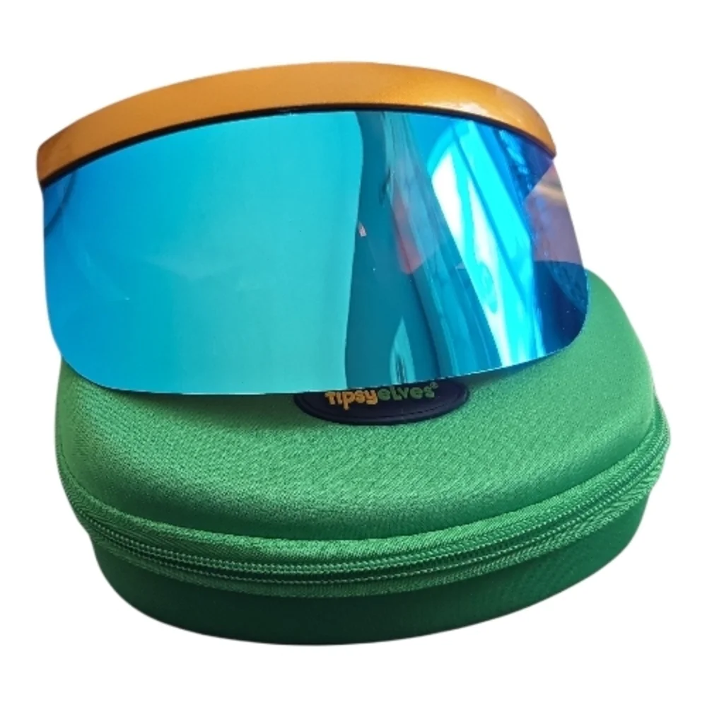 Tipsy Elves Ice Blue Visor Sunglasses